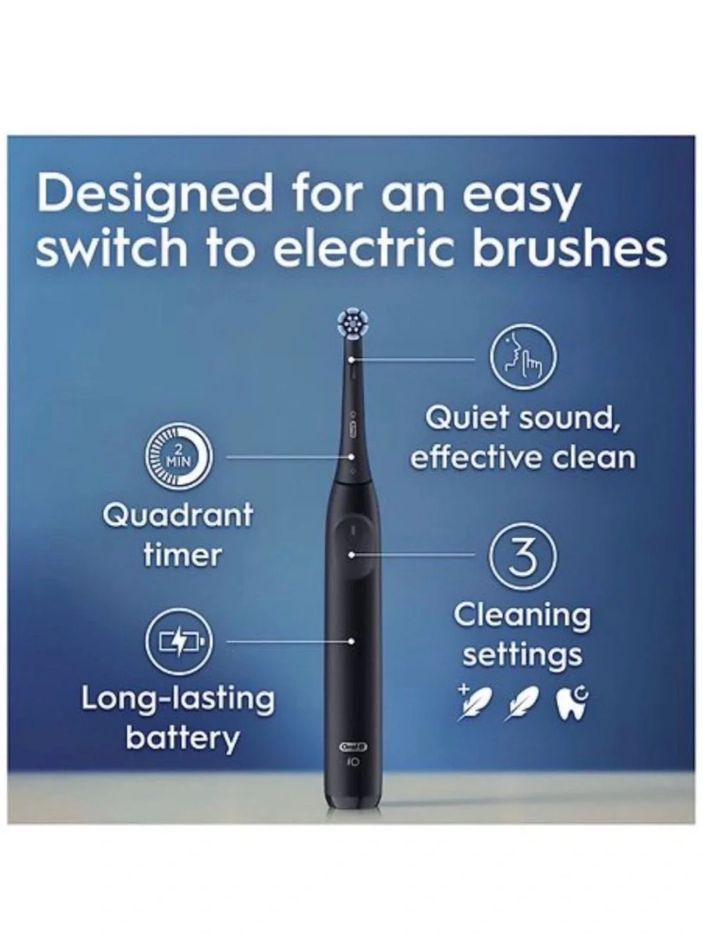 Oral-B iO Series 2 Electric Toothbrush - Black